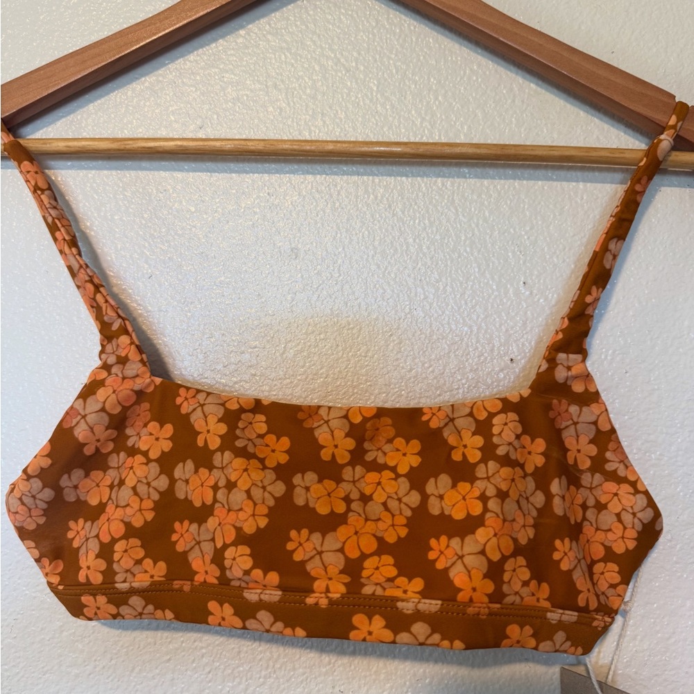 Benoa Swim Orange Floral Camisole